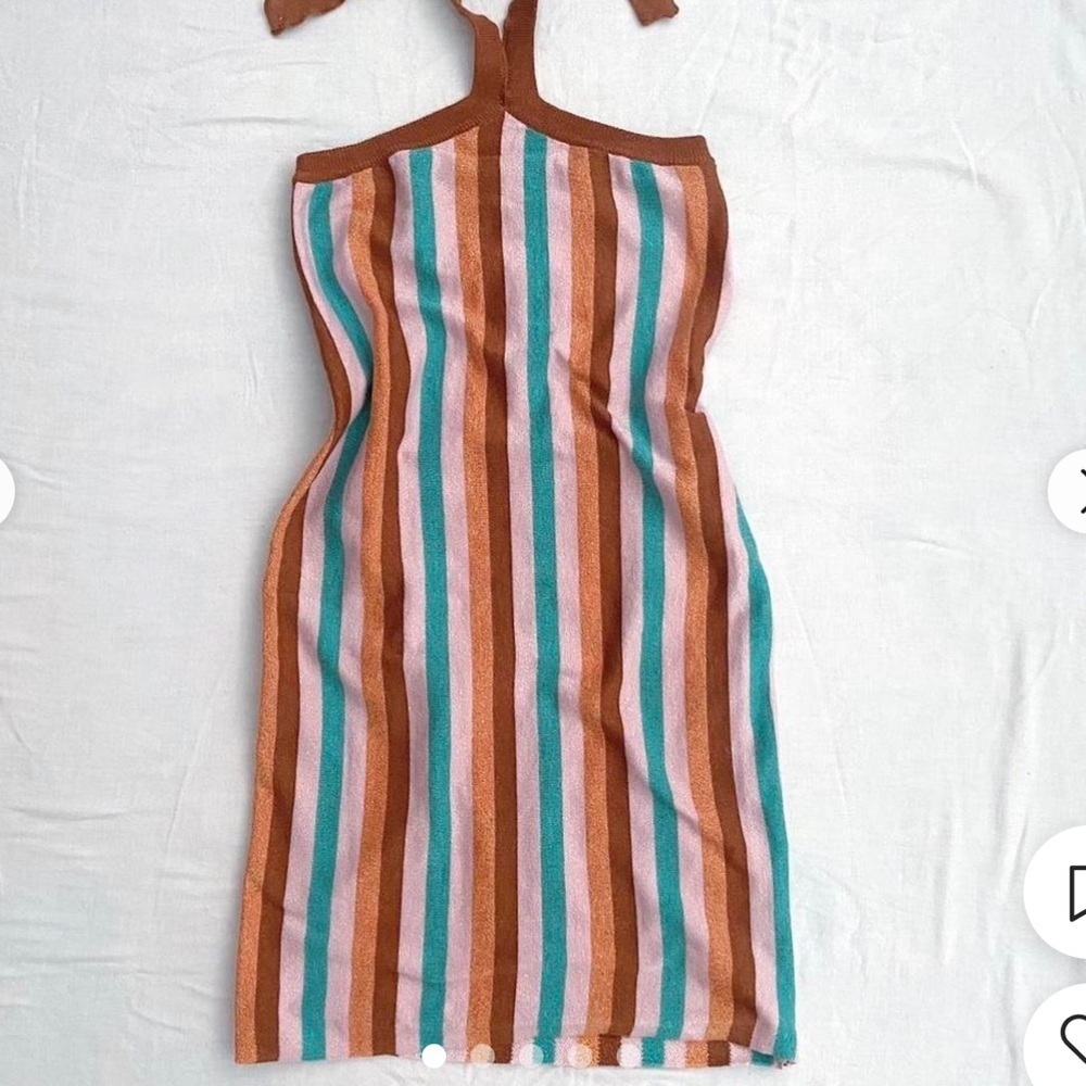 Princess Polly Always There Mini Dress Multi Dress XS/S - Picture 2 of 5